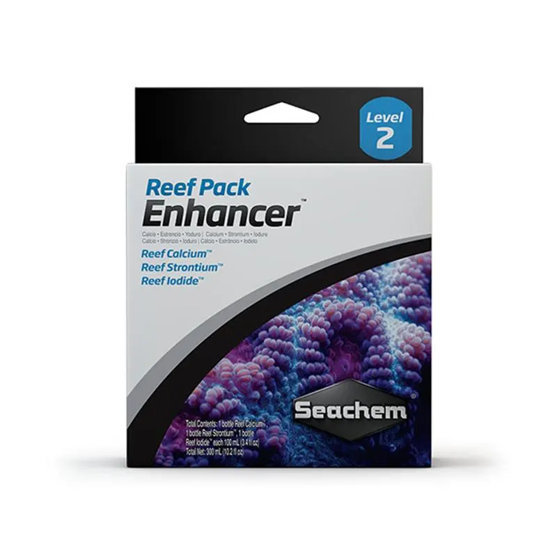 Kit Ca  Sr si Iod Seachem Reef Pack Enhancer
