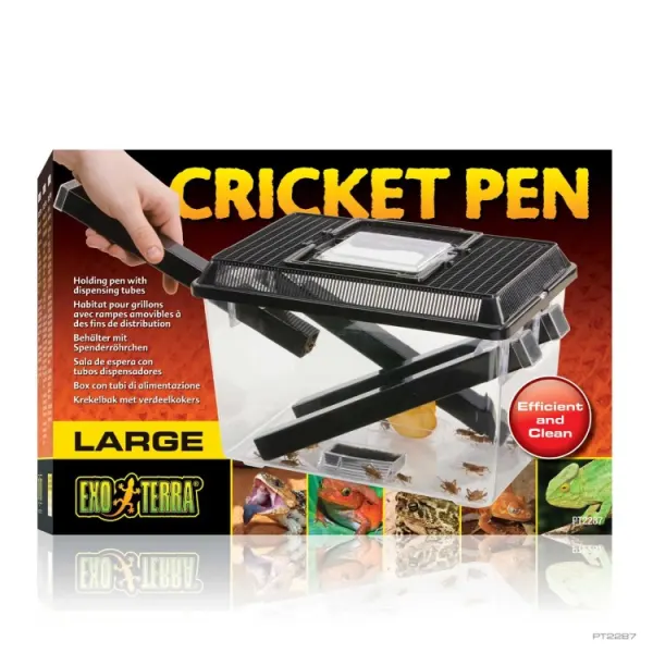 Kit depozitare greieri ExoTerra Cricket Pen Large (30x20.5x19.5cm)