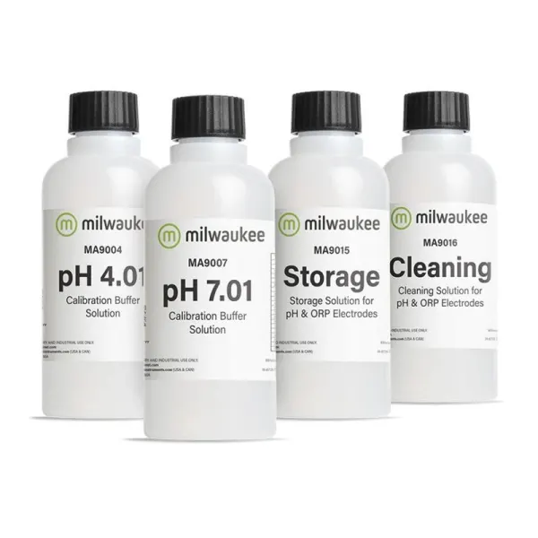 Kit solutii de calibrare Milwaukee PH-START pH Metru si Tester