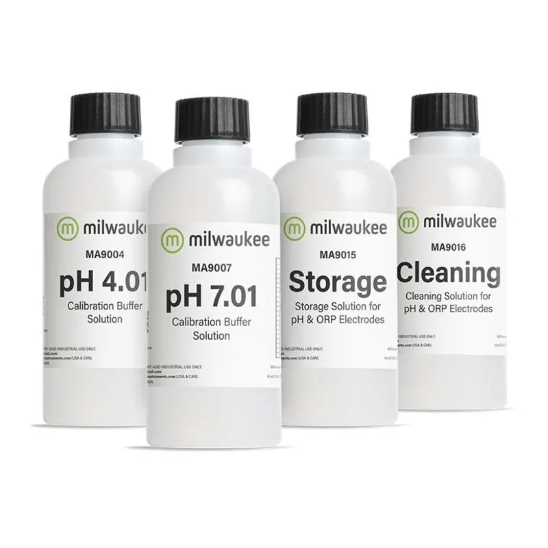 Kit solutii de calibrare Milwaukee PH-START pH Metru si Tester