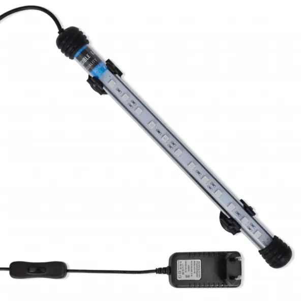 Gossi lampa cu led pentru acvariu, albastru, 28 cm