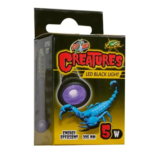 Lampa LED Zoo Med Creatures Black Light 5W