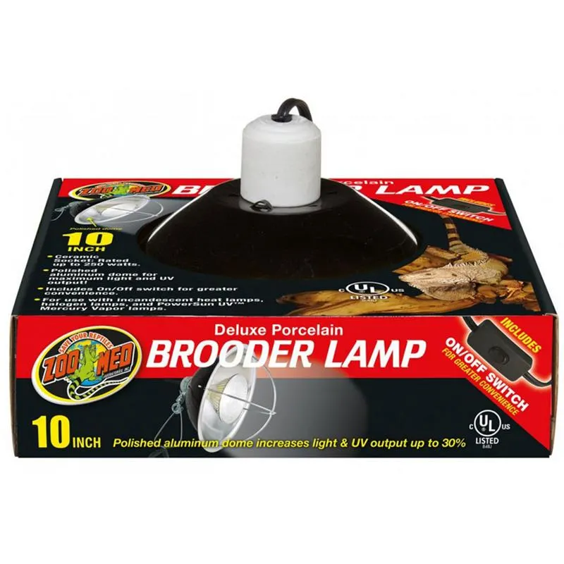 Lampa Zoo Med Deluxe Porcelain Brooder Lamp 200W