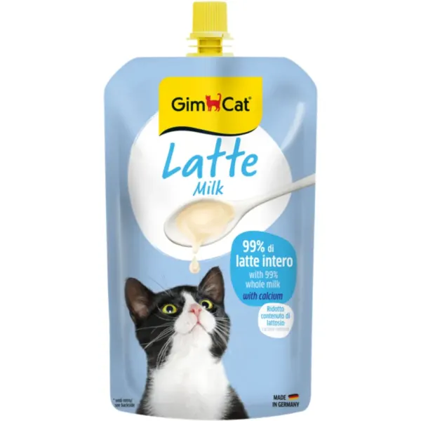 Lapte pentru pisici GimCat, 200 ml