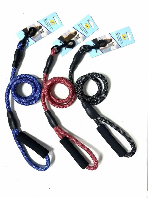 Lesă Engros pentru Câini Tip Coardă Alpină cu Mâner Ergonomic, model 2358