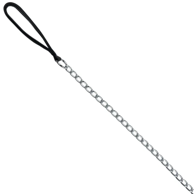 Lesa Lant Clasic Maner Chinga 1.10 m/2 mm Negru 14011