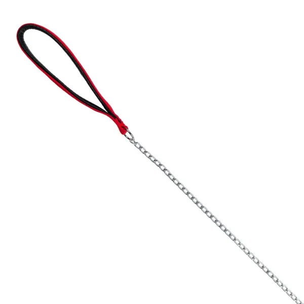 Lesa Lant Clasic Maner Chinga 1.10 m/2 mm Rosu 14013