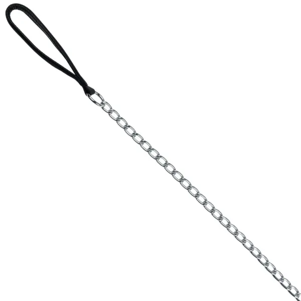 Lesa Lant Clasic Maner Chinga 1 m/4 mm Negru 14031
