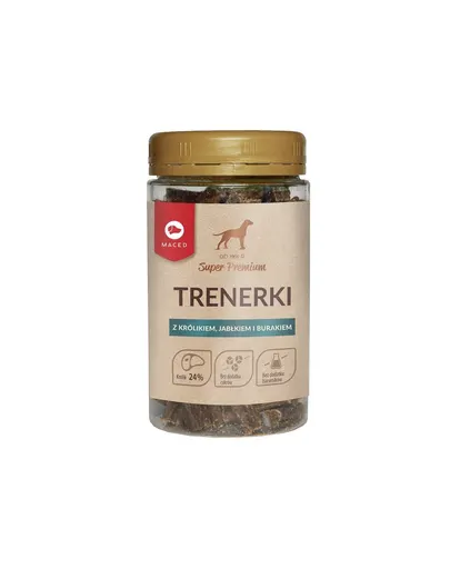 MACED Recompensa dresaj caine, cu iepure, mar, sfecla rosie 150 g