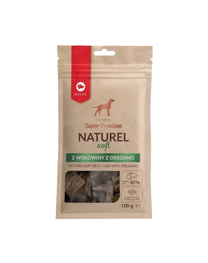 MACED Super Premium Naturel Soft Recompense caini, cu vita si oregano 100g