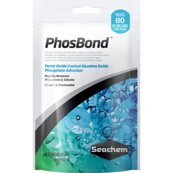 Material anti fosfati si silicati Seachem Phosbond 100ml