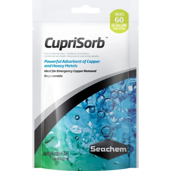 Material filtrant anti cupru Seachem CupriSorb F+SW 100ml