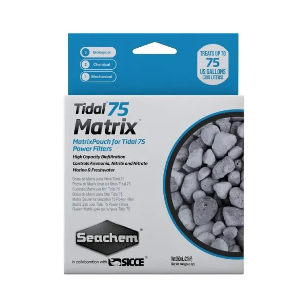 Material filtrant biologic Seachem Tidal 75 Matrix 350ml
