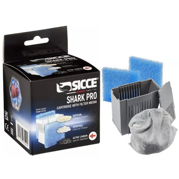 Material filtrant Sicce SHARK PRO cu carbune activ