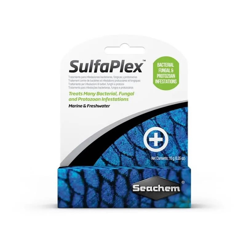 Medicament antibacterial si antifungic Seachem SulfaPlex 10g