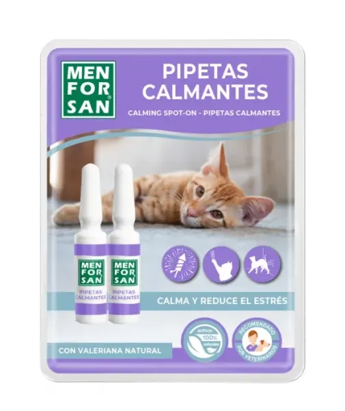 Menforsan Spot-On Calmare Pisica, 2 pipete/ blister