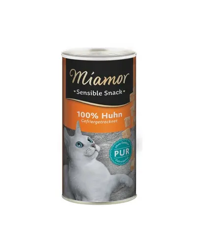 MIAMOR Sensible Snack Chicken Pure 30g cuburi pui pentru pisici