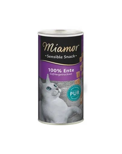 MIAMOR Sensible Snack Duck Pure 30g Recompense pentru pisici, cu rata