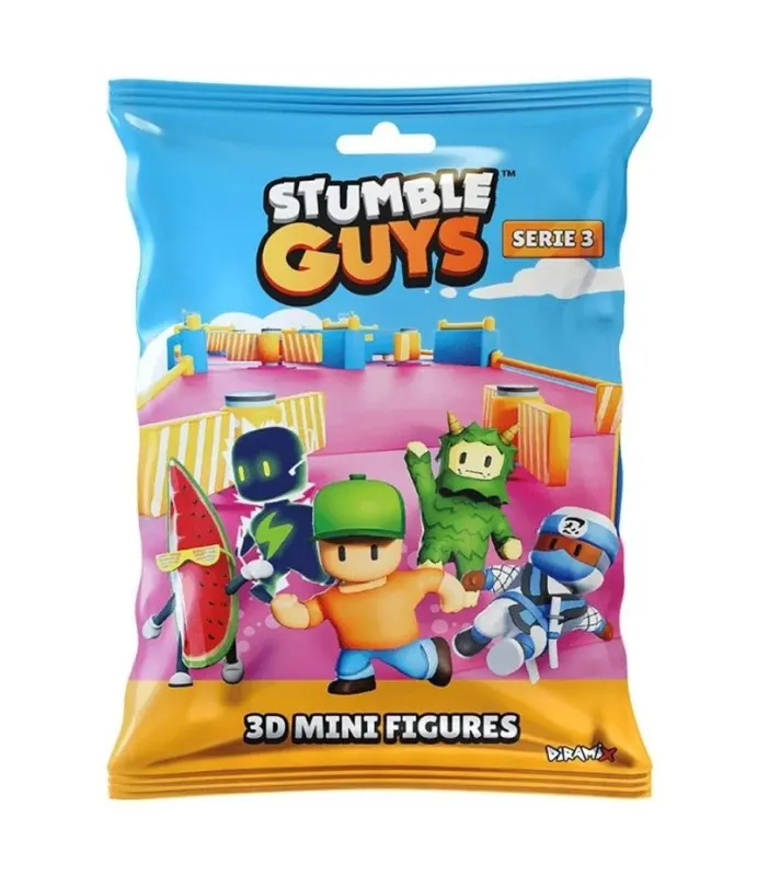 Mini figurina Engros surpriza, stumble guys 3d, s3