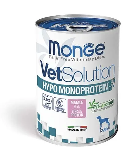 Monge VetSolution Hypo Monoprotein - Porc - 400g