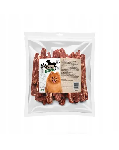 MR. PRETZEL Fâșii din rață și cod 500 g recompensă pentru câini