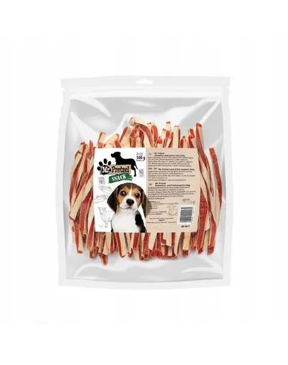 MR. PRETZEL Rulouri pentru câini cu miel și pește 500 g