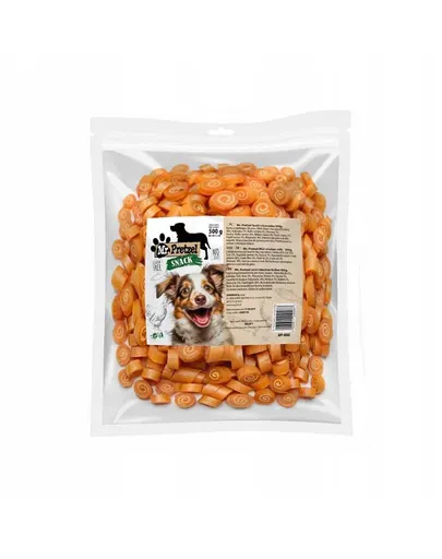 MR. PRETZEL Sushi pui și cod 500 g snack pentru câini