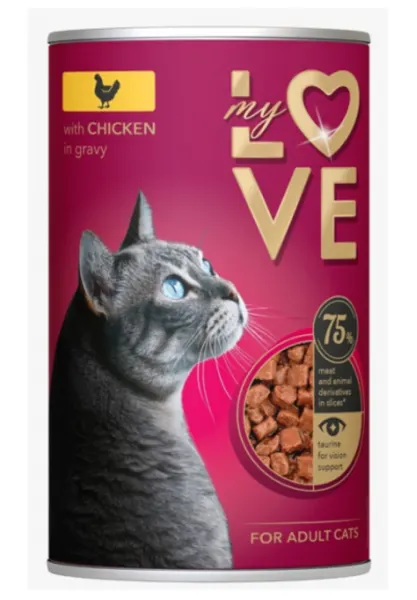 My Love Pisica Conserva Pui 415 g