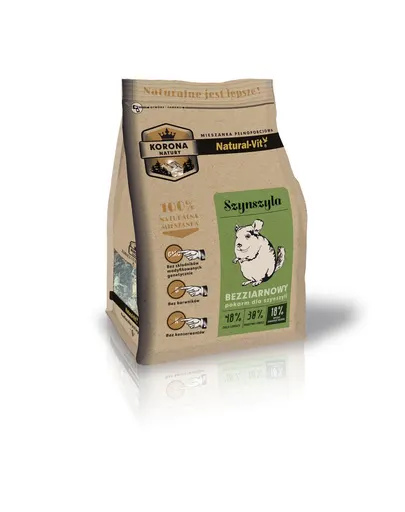 NATURAL-VIT Korona Natury amestec complet pentru chinchile 750 g