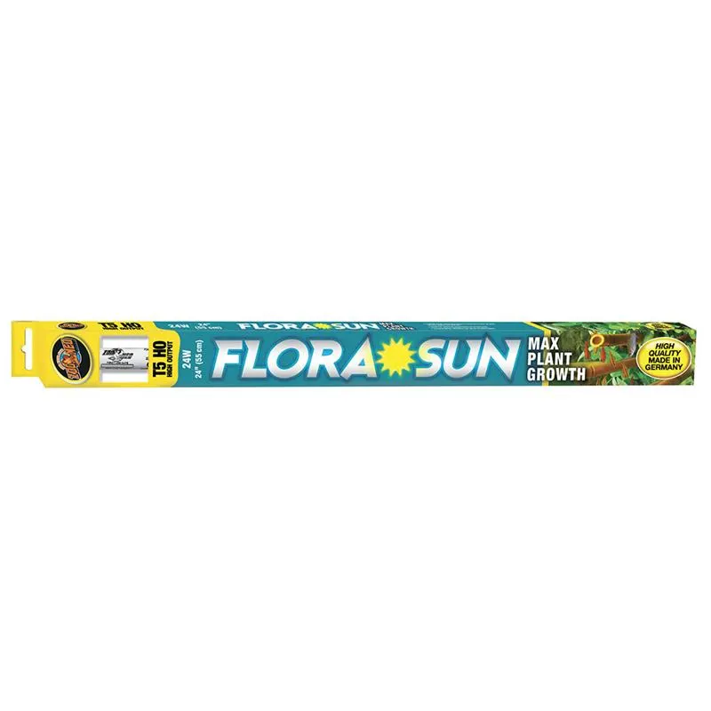Neon T5 HO Zoo Med Flora Sun Fluorescent 39W