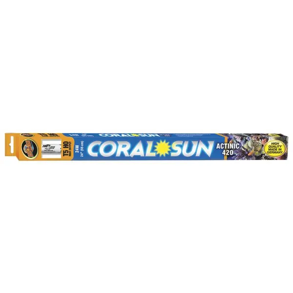 Neon T5 Zoo Med Coral Sun HO Actinic 24W