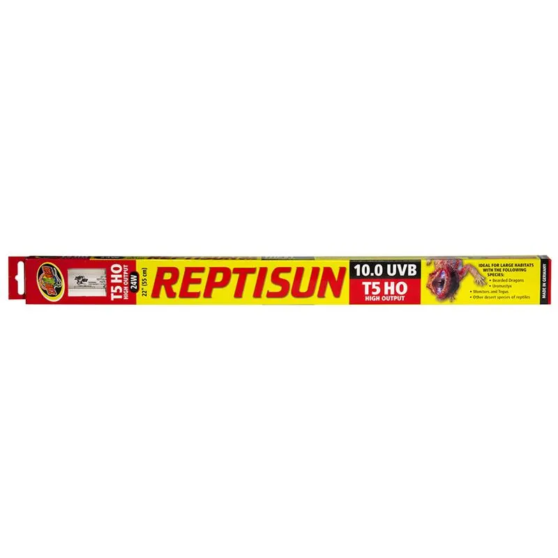 Neon UV Zoo Med T5 HO ReptiSun 10.0 UVB (15W)