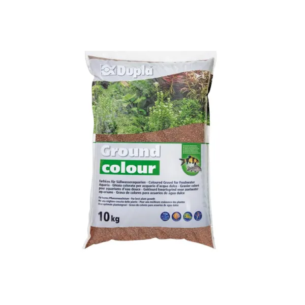 Nisip Dupla Ground colour Brown Earth 0,5-1,4mm 10kg