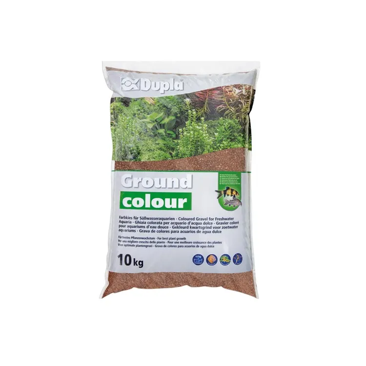 Nisip Dupla Ground colour Brown Earth 1-2mm 10kg