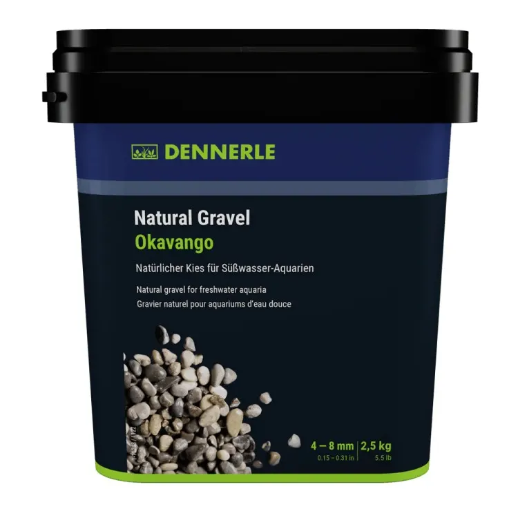 Nisip natural Dennerle Natural Gravel Okavango 4-8mm 2,5kg