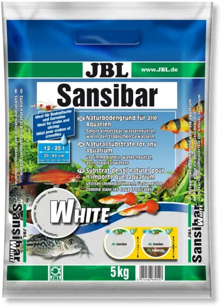 Nisip natural JBL Sansibar WHITE 5 kg