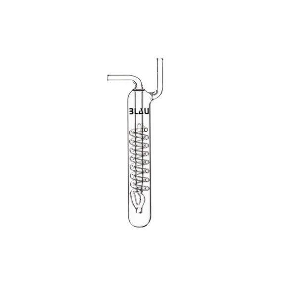 Numarator de bule din sticla Blau Spiral Glass Bubble Counter