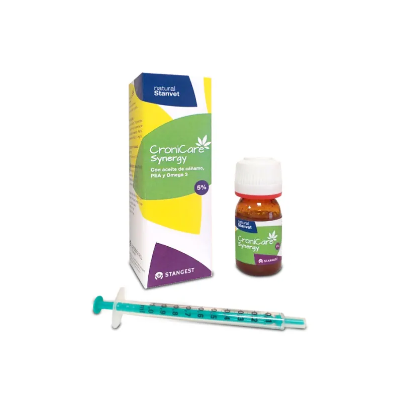 Nutraceutic pe baza de ulei de canepa, CRONICARE SYNERGY 5%, 10 ml