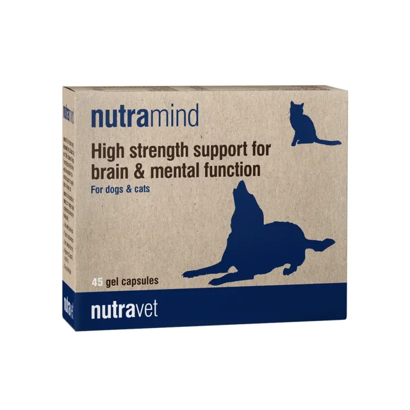Nutravet Nutramind Caini & Pisici, 45 capsule