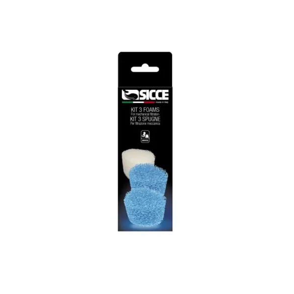 Pachet de 3 bureti de schimb pentru filtru Sicce Shark ADV