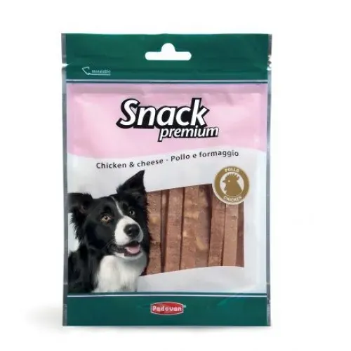 Padovan, Snack Premium, Pui & Branza, 100 g
