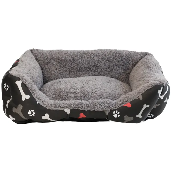 Patut negru & oscioare 66 x 51 x 11 cm