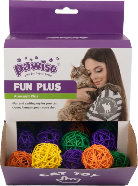 Pawise Fan Plus Box Wilow Ball Set de 36 Buc