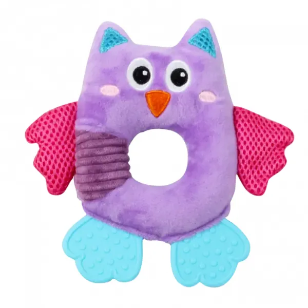 Pawise Jucarie Plus in Forma de Bufnita, 16 cm