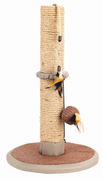 Pawise Sisal cu Accesorii pentru Pisici, 35x35x45 cm