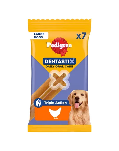 PEDIGREE DentaStix baton dentar caini talie mare 7 buc - 270g