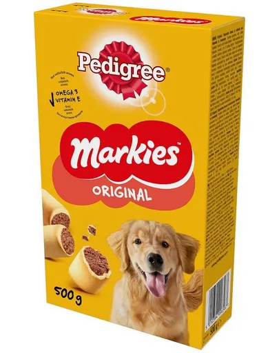 PEDIGREE Markies Original 6x500g biscuiti recompense caini