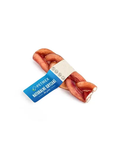 Penis de vită câini împletit 15 cm PETMEX