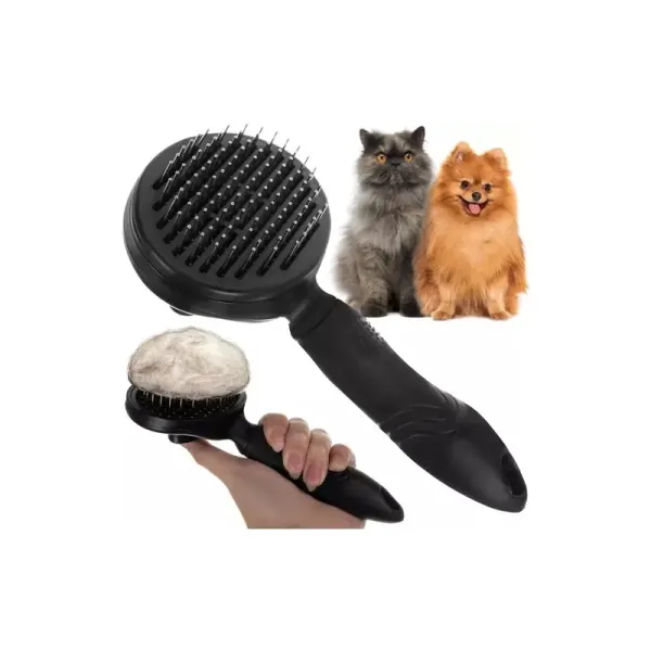 Perie animale, cu autocuratare, forma ergonomica, universala, plastic