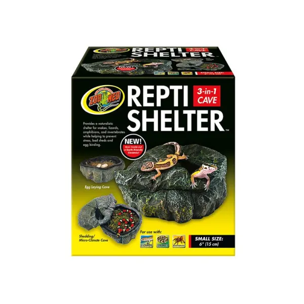 Pestera Zoo Med Repti Shelter 3 in 1 Cave Small